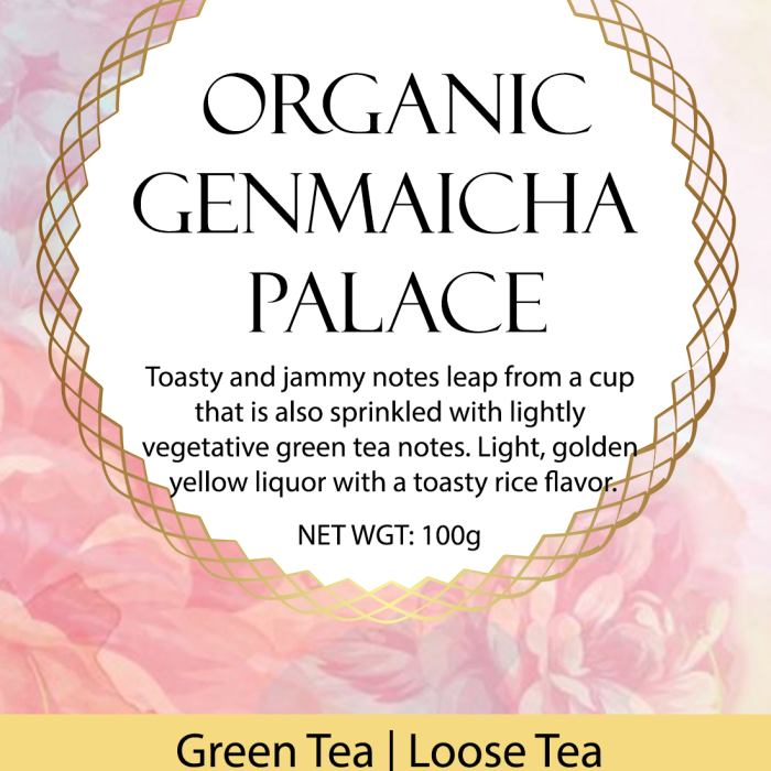 ORGANIC Genmaicha Green Tea