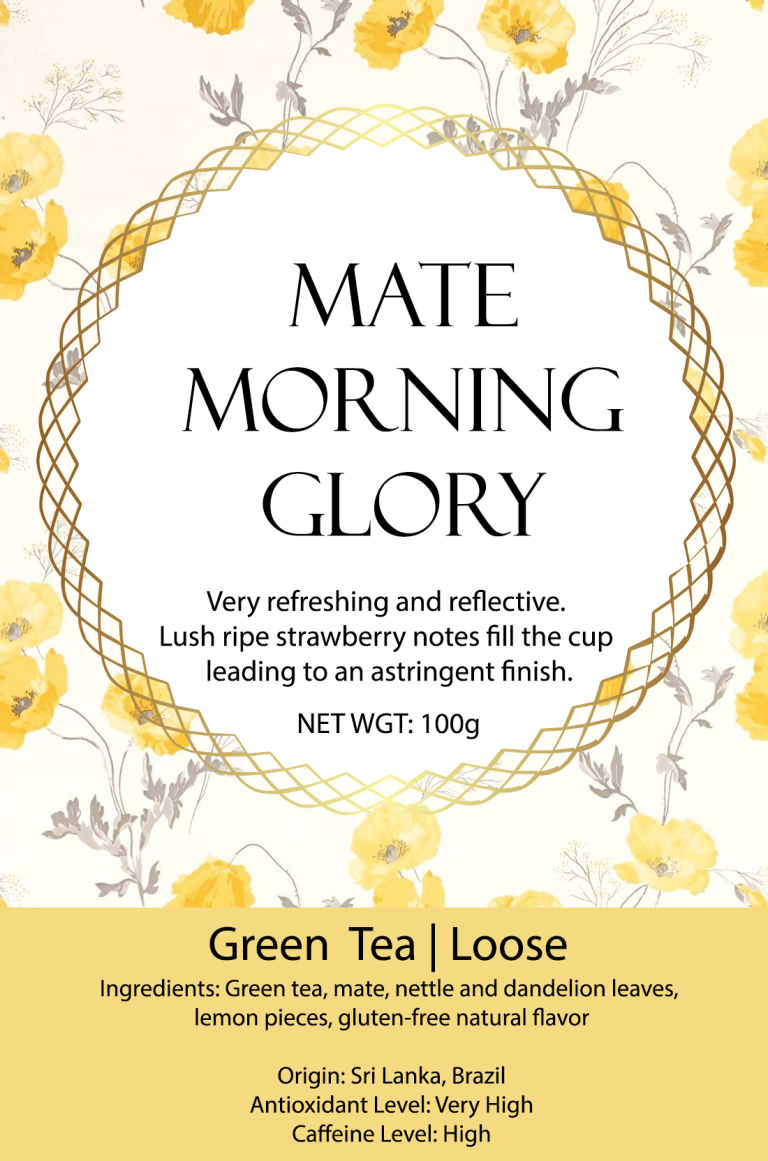 Mate Morning Glory Green Tea Blend