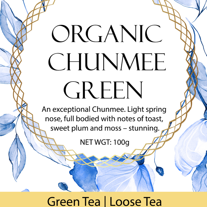 Organic Chunmee Green Tea