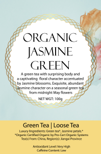 Organic Jasmine Green Tea