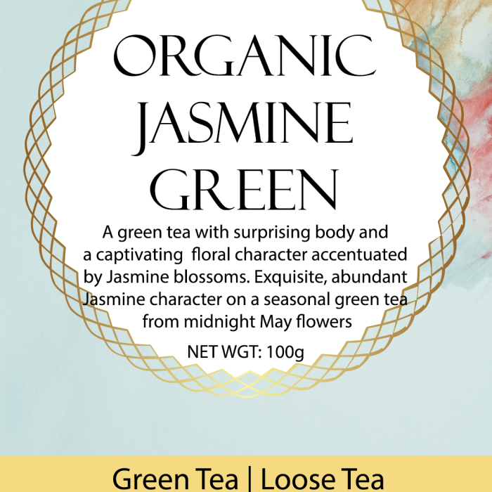 Organic Jasmine Green Tea