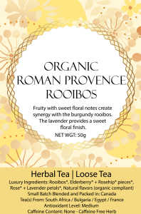 Organic Roman Provence Rooibos Tea