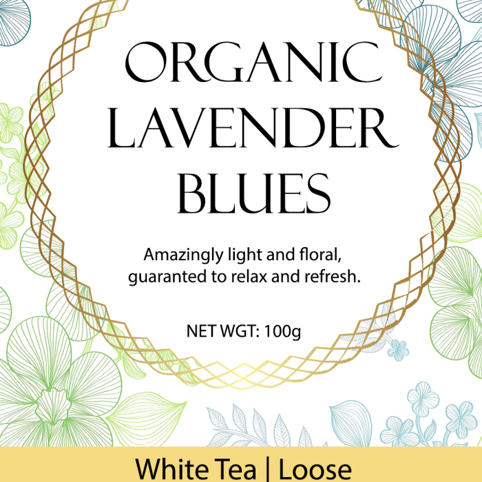 Organic Lavender Blues White Tea