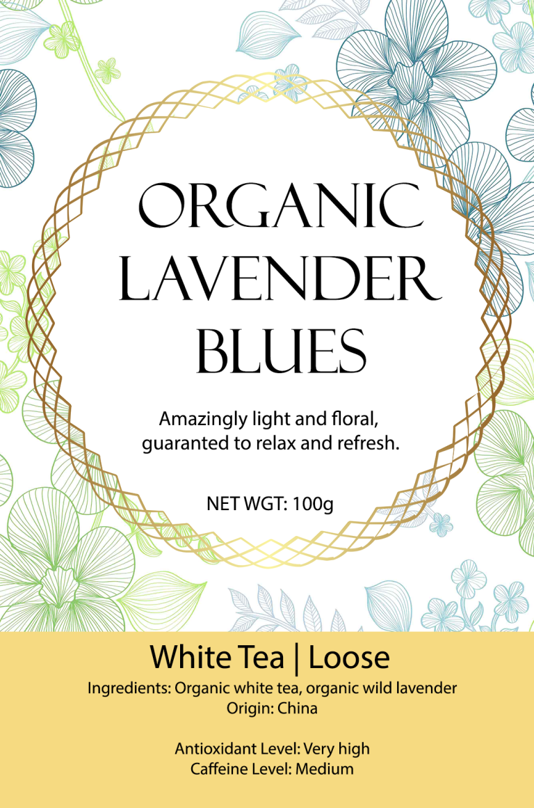 Organic Lavender Blues White Tea