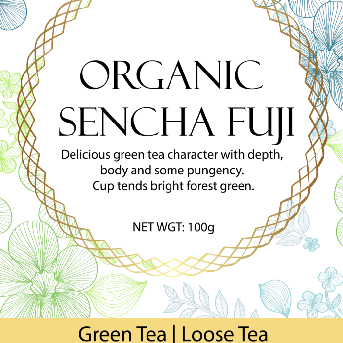 ORGANIC SENCHA FUJI Tea | Japanese Green Tea