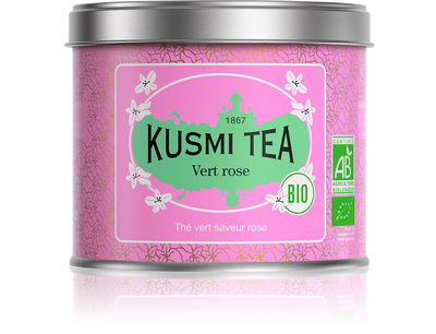 Kusmi rose-flavored green tea