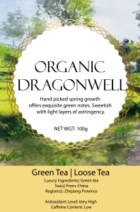 Organic Dragonwell Green Tea