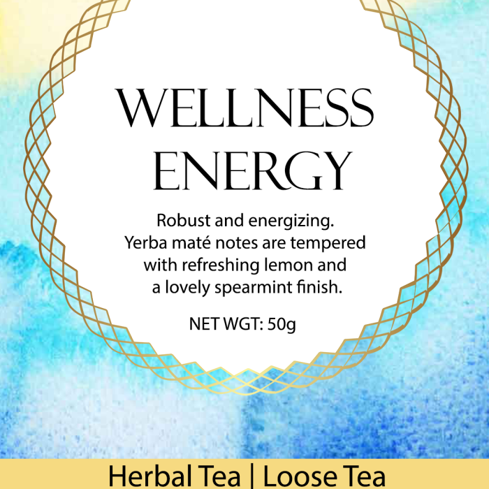 Yerba Mate Tea - Wellness Energy