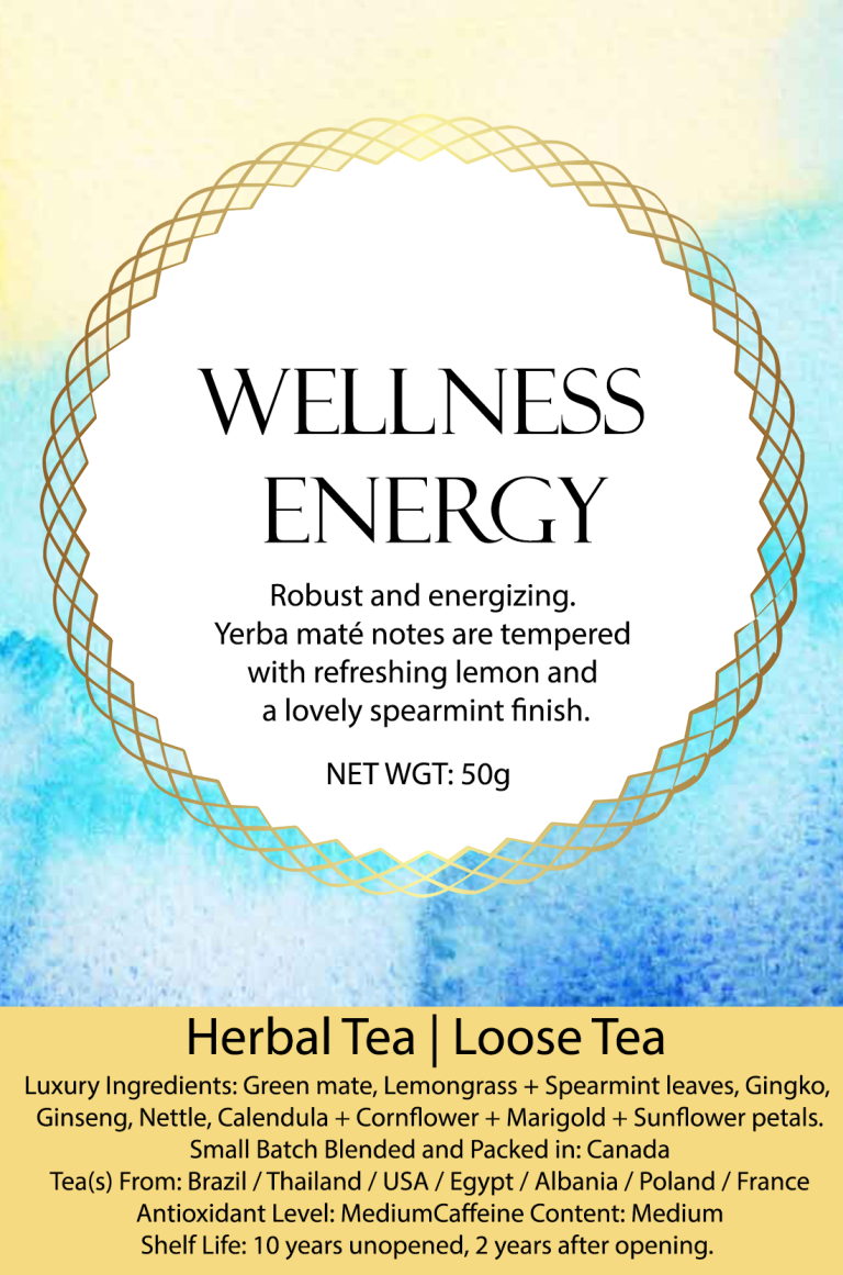 Yerba Mate Tea - Wellness Energy
