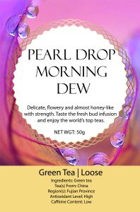PEARL DROP Morning Dew Green Tea