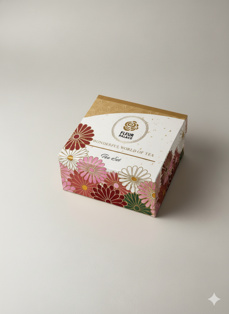 Fleur Palace Signature Gift Set Large Tea Set tea gift set