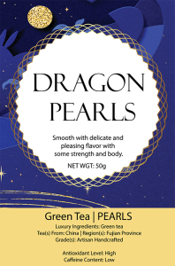 Dragon Pearls Green Tea – Hand‑Rolled Artisan China | Canada